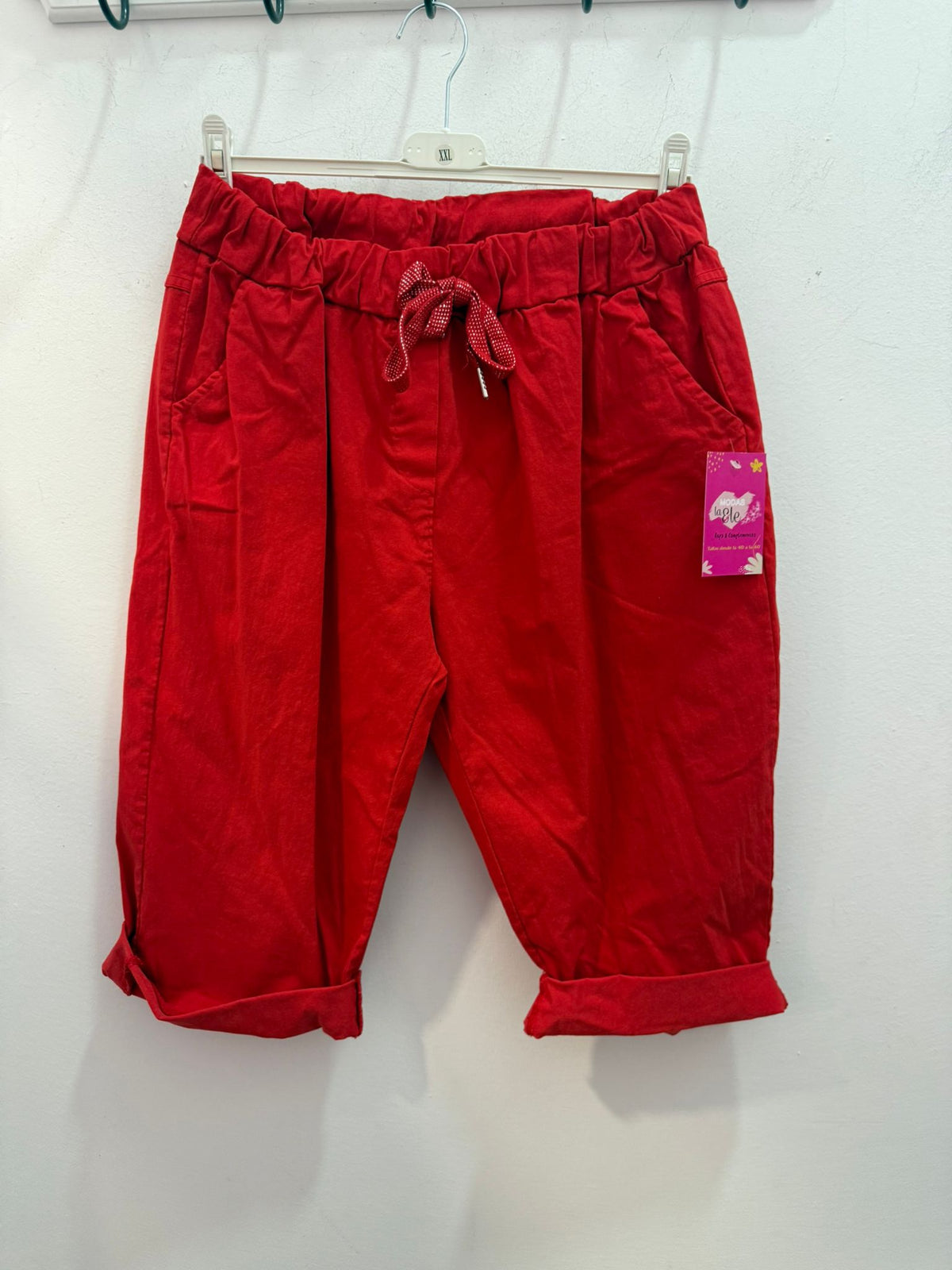 MODAS LA ELE PANTALON JOGGER CORTO COLORES