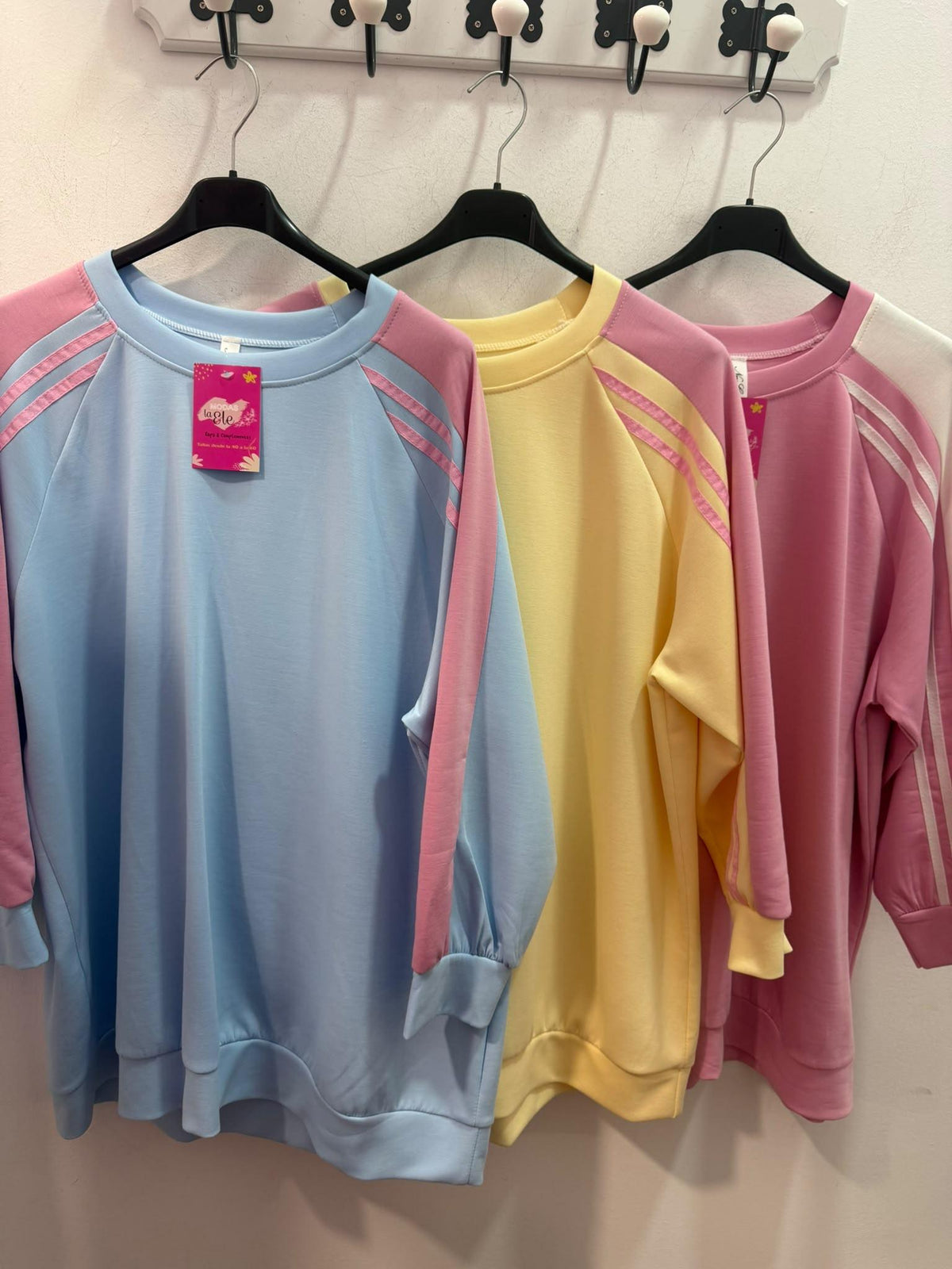 MODAS LA ELE SUDADERA COLORIDA