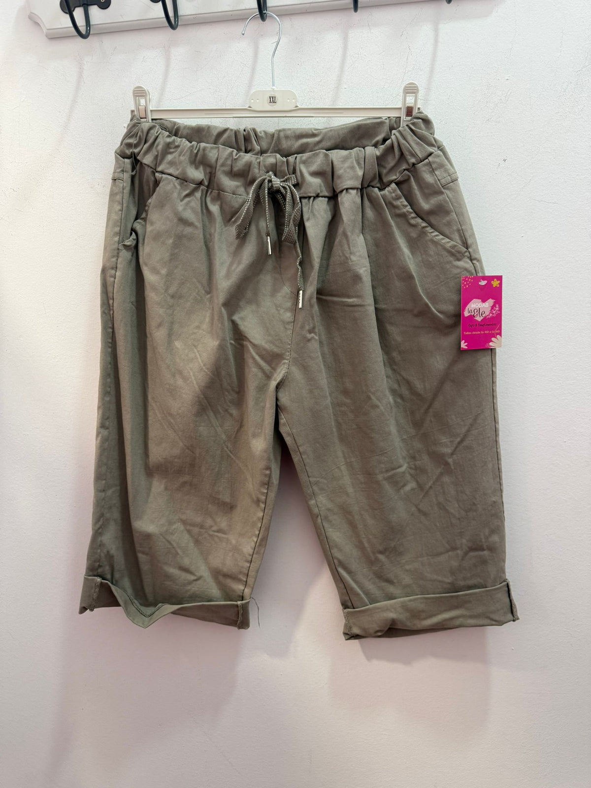 MODAS LA ELE PANTALON JOGGER CORTO COLORES