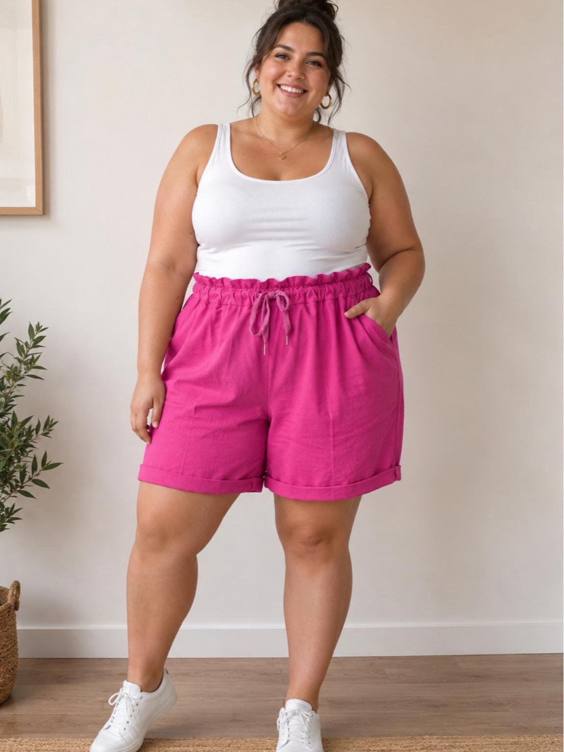 MODAS LA ELE PANTALON JOGGER CORTO COLORES